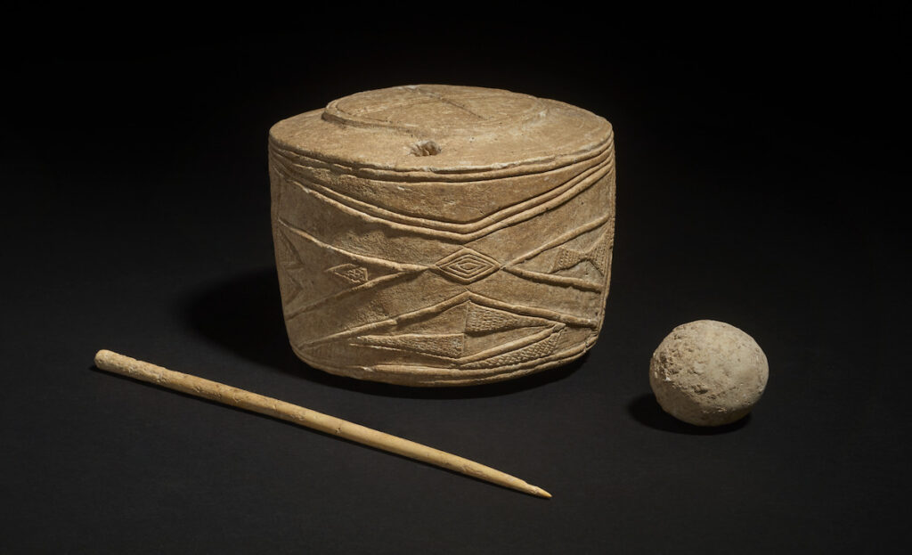 ancient chalk drum