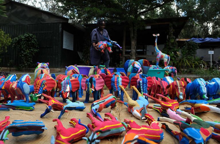 Nonprofit Ocean Sole Turns Flip-Flops Into Art