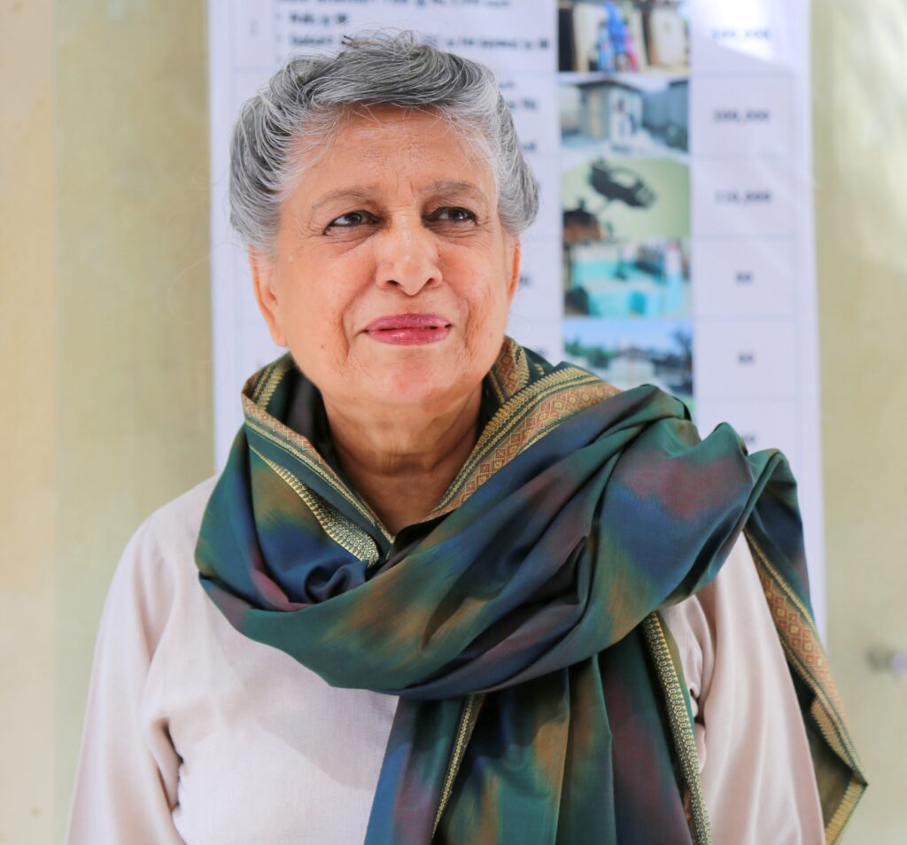 YASMEEN LARI IS WIDELY CITED AS PAKISTAN'S FIRST FEMALE ARCHITECT