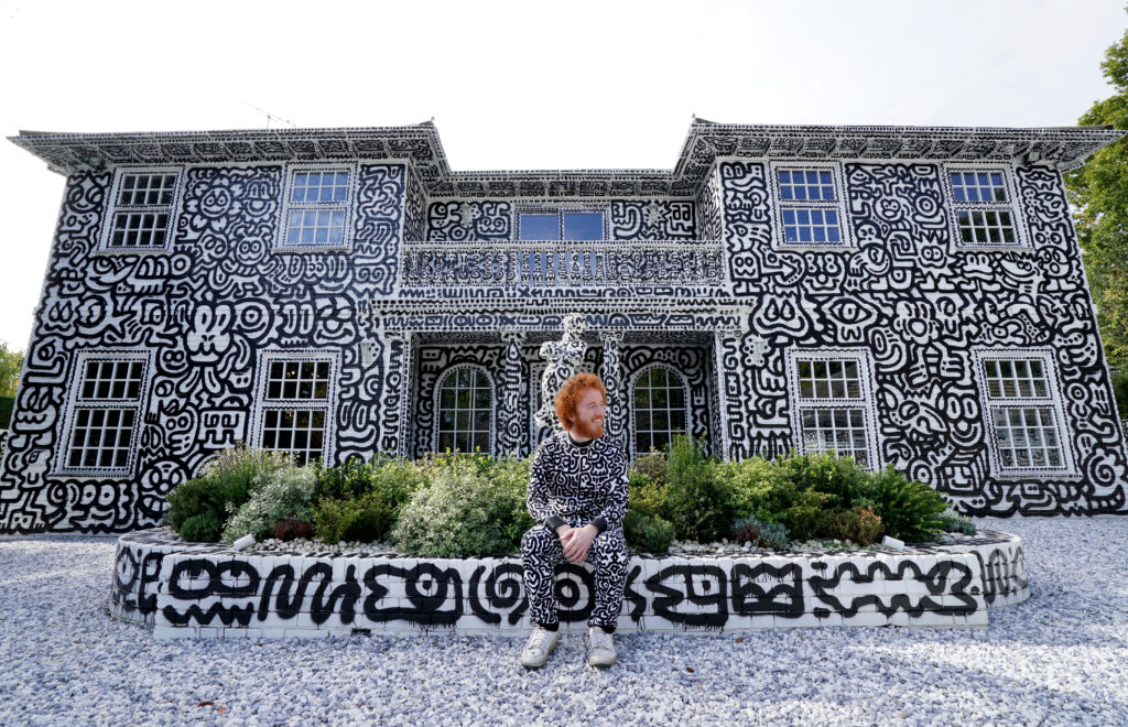 SAM COX, ALSO KNOWN AS MR DOODLE, REVEALS THE DOODLE HOUSE