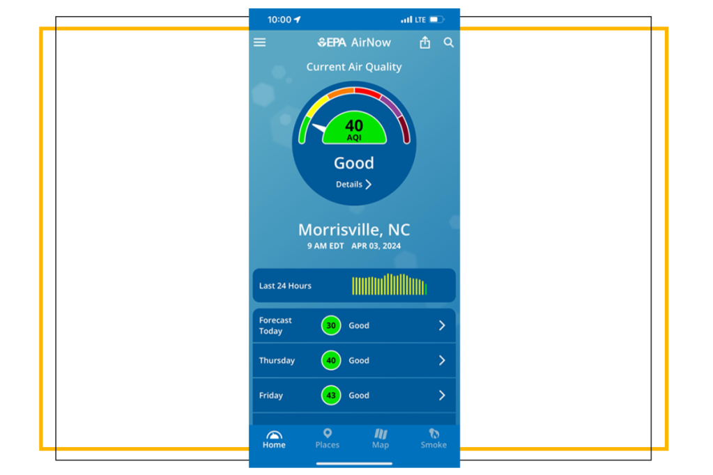 AirNow Mobile App